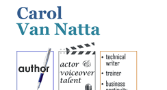 Desktop Screenshot of carolvannatta.com