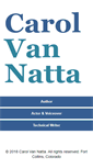 Mobile Screenshot of carolvannatta.com